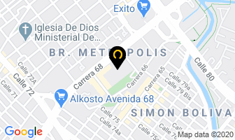 Mapa de Joyería Relojeria ´´cronos´´ en Bogotá D.C