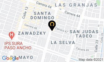Mapa de Joyería Y Compraventa Las Granjas en Cali