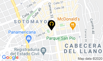 Mapa de Joys Gourmet en Bucaramanga