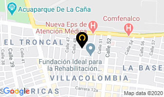 Mapa de J.p.m. Servicios Y Montajes S.a.s. en Cali