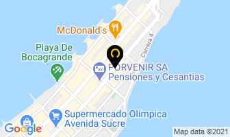 Mapa de Jps Ltda en Cartagena