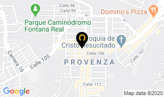 Mapa de J&r Envíos en Bucaramanga