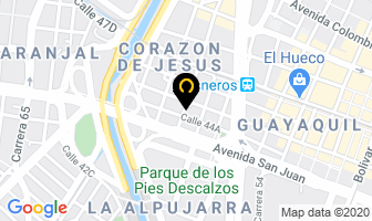Mapa de J.r.n.j. Y Cia. Ltda. en Medellín