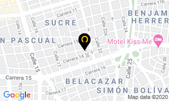 Mapa de J.salgar Taller Industrial en Cali