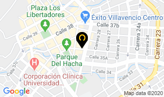 Mapa de Juan Aro en Villavicencio