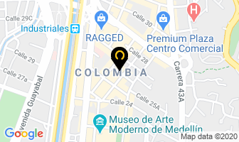 Mapa de Juan Carga en Medellín