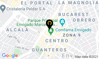 Mapa de Juan David Diaz en Medellín