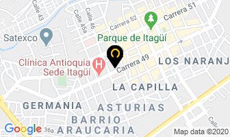 Mapa de Juan José Repuestos en Itaguí
