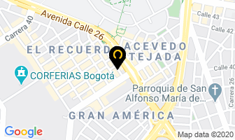 Mapa de Juan Manuel Gonzalez Leon en Bogotá D.C