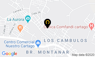 Mapa de Juan Patacon en Cartago