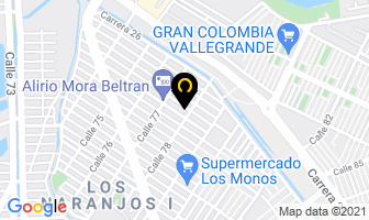 Mapa de Juanca Y Chancletazo en Cali