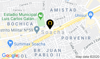 Mapa de Juancho Travel Ltda en Soacha