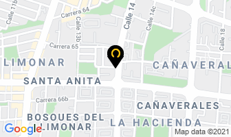 Mapa de Juanita Banana en Cali