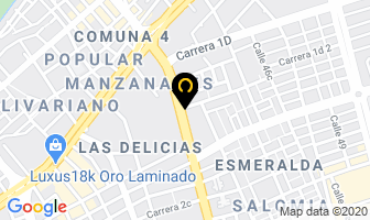 Mapa de Jucana Muebles en Cali