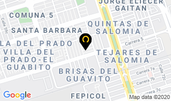 Mapa de Juegos De Occidente Ltda. en Cali