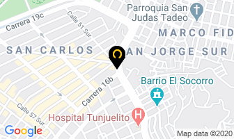 Mapa de Juegue Y Gane Ltda. en Bogotá D.C