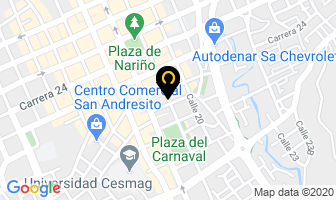 Mapa de Jugos La Merced en Pasto