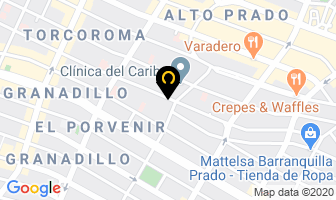 Mapa de Juliao Senior Armando en Barranquilla