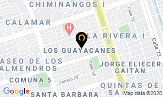 Mapa de Juma Tecnologia en Cali