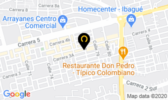 Mapa de Jump & Play - Ibague en Ibagué