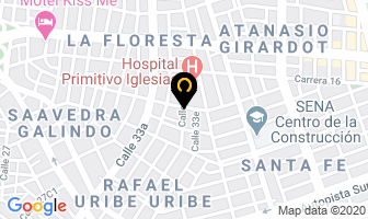Mapa de Junior Gym en Cali