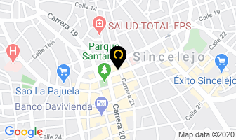 Mapa de Junior Nick-Parrilla Restaurante en Sincelejo