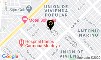 Mapa de Jurado Luis Gonzaga en Cali
