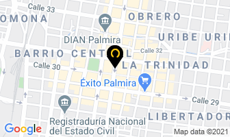 Mapa de Juridicos Ulbrainer en Palmira