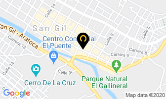 Mapa de Juriscoop Ltda. en San Gil