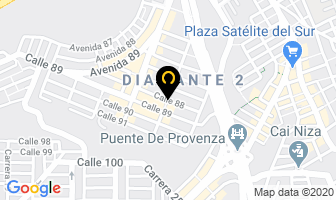 Mapa de Jv Electronics en Bucaramanga