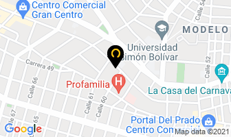 Mapa de Jvr Ingenieria en Barranquilla