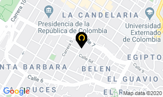 Mapa de Jya Video Proyección en Bogotá D.C