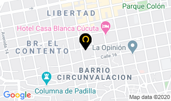 Mapa de Jyreth Cielos Y Muros en Cúcuta