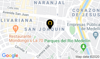 Mapa de Jz Autos en Medellín