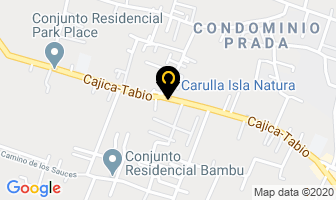 Mapa de K Trinas Puff en Cajicá