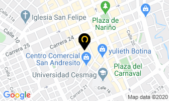 Mapa de Kaley Sistems en Pasto