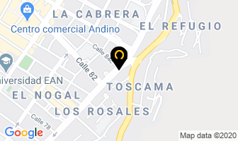 Mapa de Kamola en Bogotá D.C