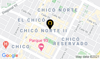 Mapa de Karens Pizza en Bogotá D.C