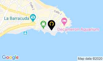 Mapa de Karibik Diver en San Andrés