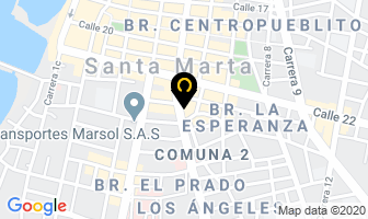 Mapa de Karina Sanchez Osia en Santa Marta
