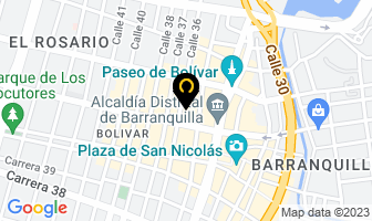 Mapa de Karluz Lighting en Barranquilla