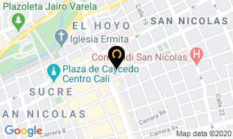 Mapa de Kavas Cell Tecnologia en Cali