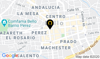 Mapa de Kebas International Food en Bello