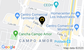 Mapa de Kebco en Medellín
