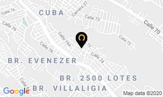 Mapa de Kelly Lácteos en Pereira