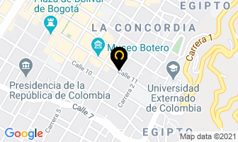 Mapa de Kender en Bogotá D.C