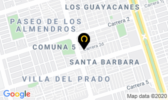 Mapa de Keops Spa en Cali