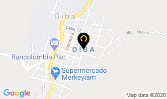 Mapa de Keramos De Colombia Cerámicas en Oiba