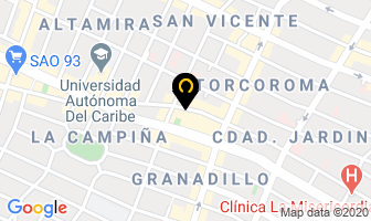 Mapa de Keratina en Barranquilla