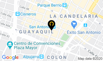Mapa de Kerigma en Medellín